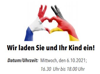 Deutsch-französisch bilingualer Nachmittag für Grundschulkinder und deren Eltern